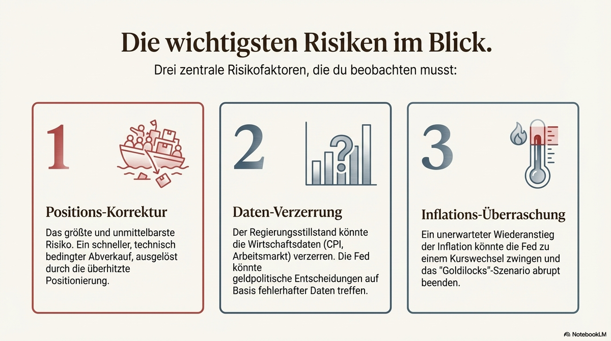 Warum die Weihnachtsrally auf dünnem Eis tanzt