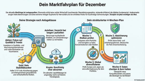 Zwischen Goldilocks und Gewitterwolken: Dein Marktfahrplan für Dezember