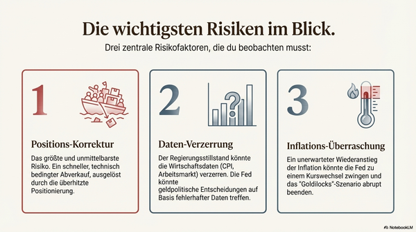 Warum die Weihnachtsrally auf dünnem Eis tanzt