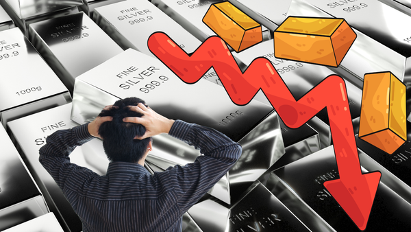 Warum Silber gerade 6% verliert – und das erst der Anfang sein könnte